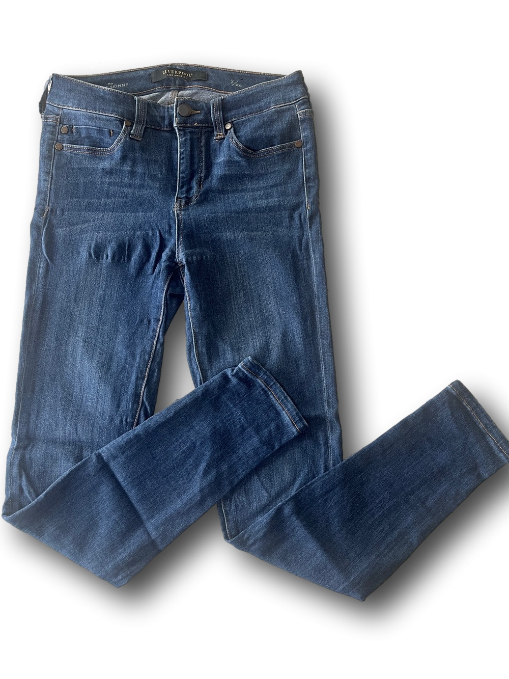 🇺🇸 Liverpool Ankle Skinny Jeans 2/26 *with noted flaw*